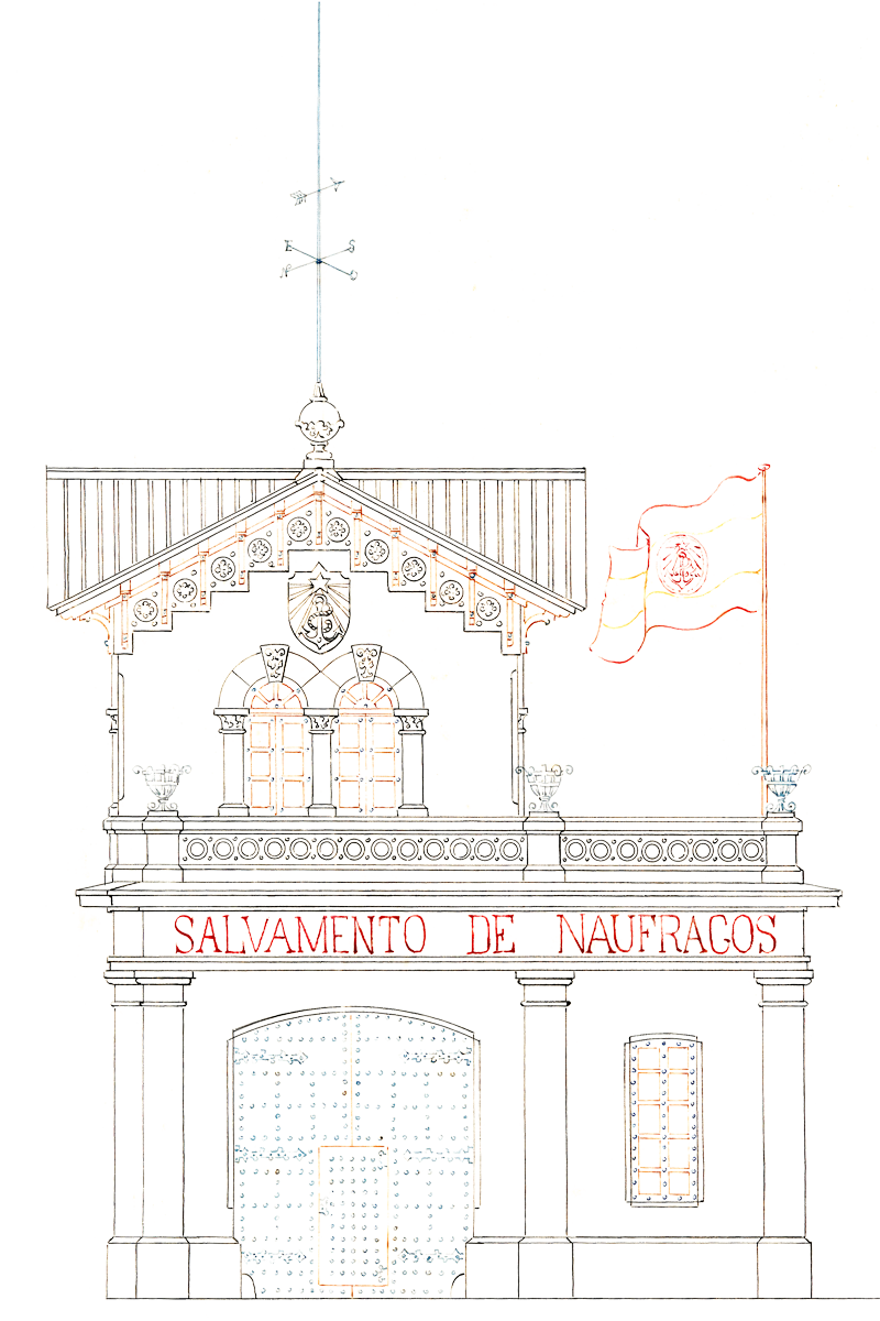 Plànol de la façana